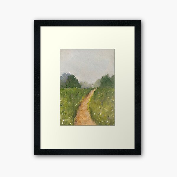 Item preview, Path to the Woods, Impressionist Painting, Landscape Art designed and sold by JoyfulWhimsy.