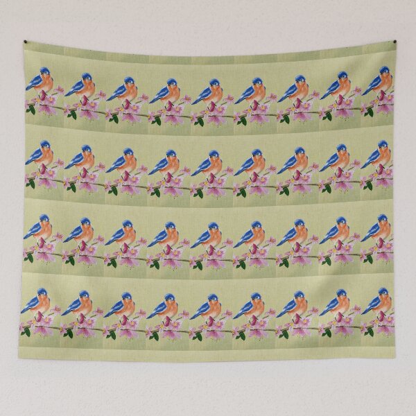 Item preview, Eastern Bluebird on a Twig #2 designed and sold by ChristiaJ.