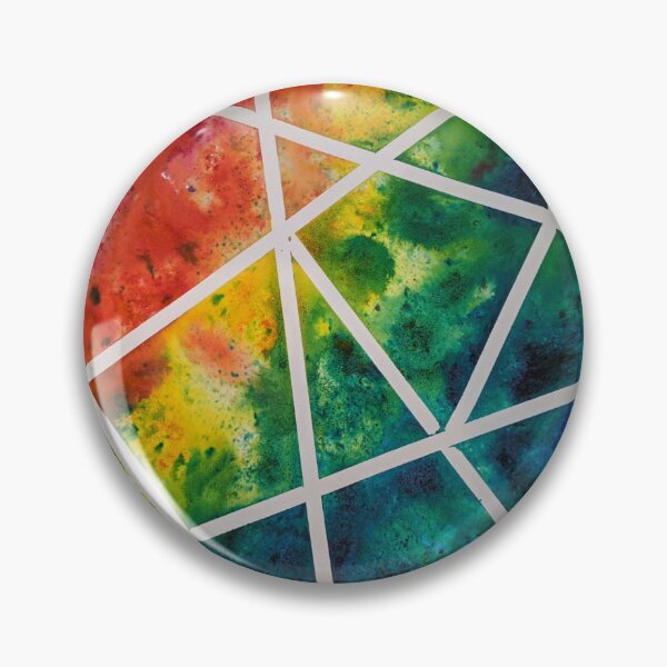 Item preview, Geometric Rainbow Explosion designed and sold by Technicolor Coats.