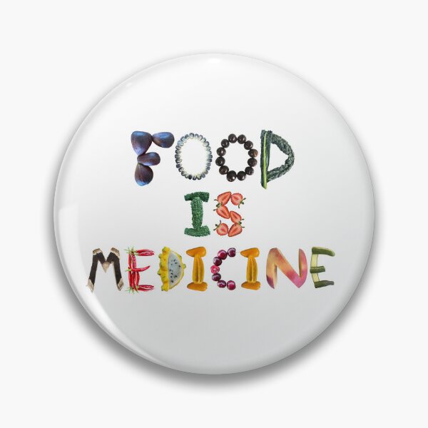 Item preview, Food is Medicine - Hippocrates healthy food quote  designed and sold by EveryDayDabble.
