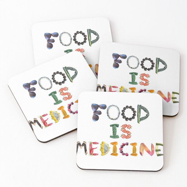 Item preview, Food is Medicine - Hippocrates healthy food quote  designed and sold by EveryDayDabble.