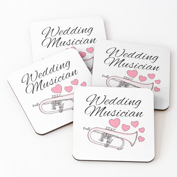 Item preview, Wedding Musician, Flugelhorn Player Hornist Brass Musician designed and sold by doodlerob.