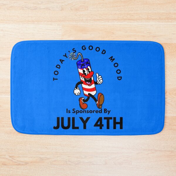 Item preview, Today’s Good Mood Is Sponsored By July 4th designed and sold by Kate Miller Illustrator.