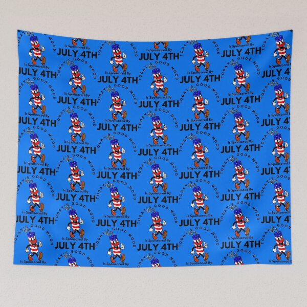 Item preview, Today’s Good Mood Is Sponsored By July 4th designed and sold by Kate Miller Illustrator.