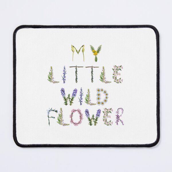 Item preview, my Little Wildflower Nature Aesthetic with real flowers  designed and sold by EveryDayDabble.
