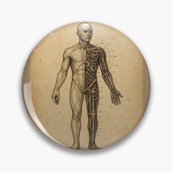 Item preview, Anatomical Study: The Clockwork Saint designed and sold by cryolith7454.
