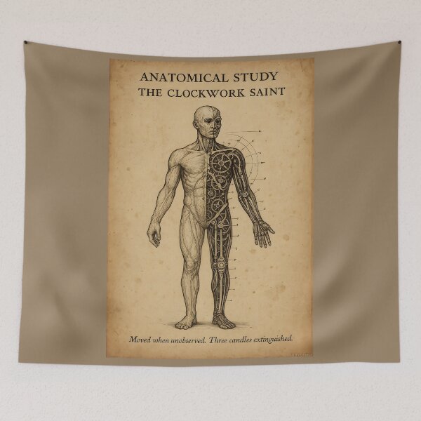 Item preview, Anatomical Study: The Clockwork Saint designed and sold by cryolith7454.