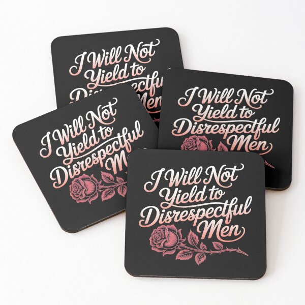 Item preview, I Will Not Yield To Disrespectful Men designed and sold by Redgiant87x.