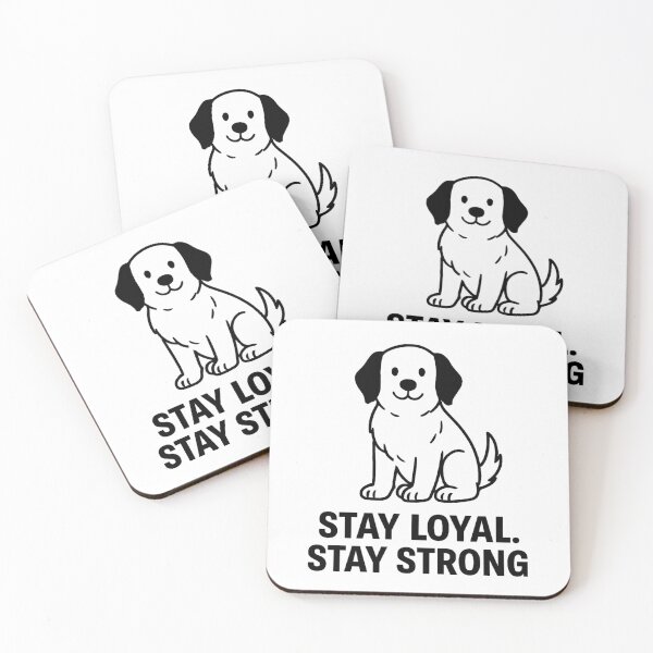 Item preview, STAY LOYAL STAY STRONG designed and sold by TheWonkyEaselCo.