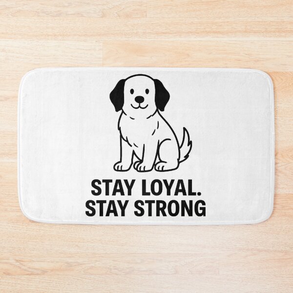 Item preview, STAY LOYAL STAY STRONG designed and sold by TheWonkyEaselCo.