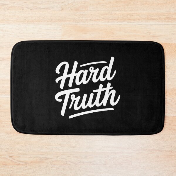 Item preview, Hard Truth Modern Cursive Quote designed and sold by Hooodify.