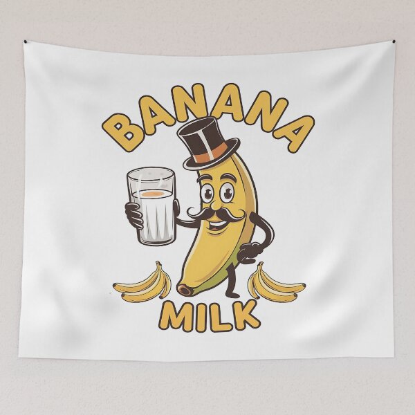 Item preview, Banana milk - Banana power - Banana store - I'm banana - Go bananas - Peeled and peeved - Banana power - Banana store - Go bananas - Peel good designed and sold by JansenGS.