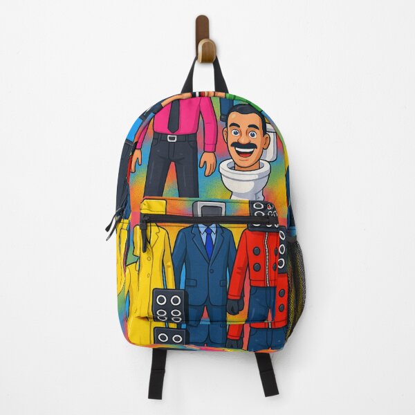 Item preview, Colorful Skibidi Toilet Camera Men Team Cartoon designed and sold by Cartoonaty.
