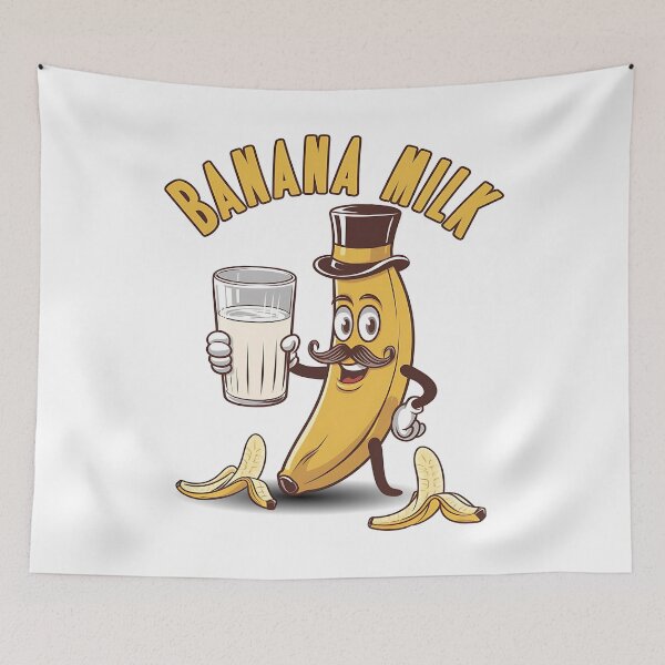 Item preview, Banana milk - Banana power - Banana store - I'm banana - Go bananas - Peeled and peeved - Banana power - Banana store - Go bananas - Peel good designed and sold by JansenGS.