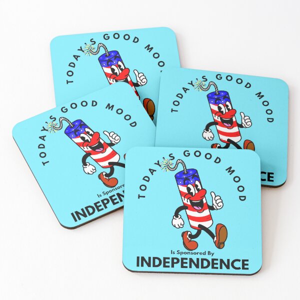 Item preview, Today’s Good Mood Is Sponsored By Independence  designed and sold by Kate Miller Illustrator.