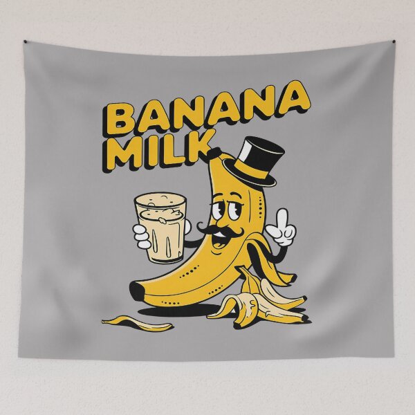 Item preview, Banana milk - Banana power - Banana store - I'm banana - Go bananas - Peeled and peeved - Banana power - Banana store - Go bananas - Peel good designed and sold by JansenGS.