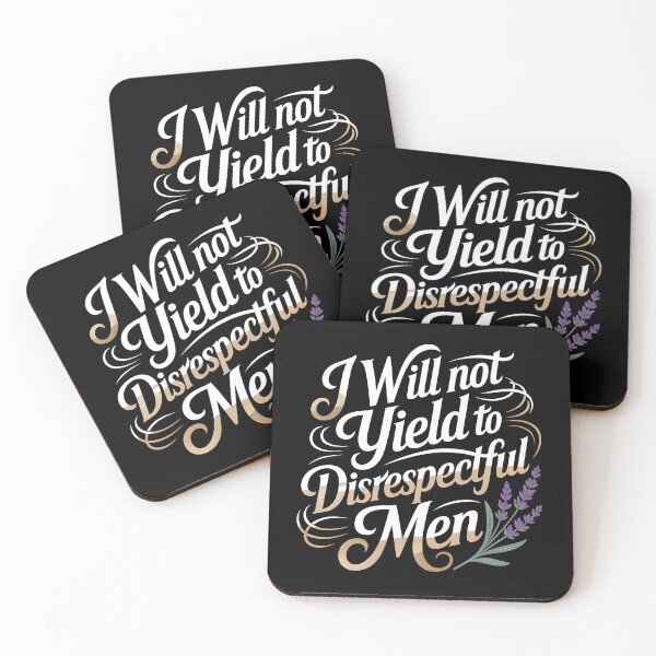 Item preview, I Will Not Yield To Disrespectful Men designed and sold by Redgiant87x.