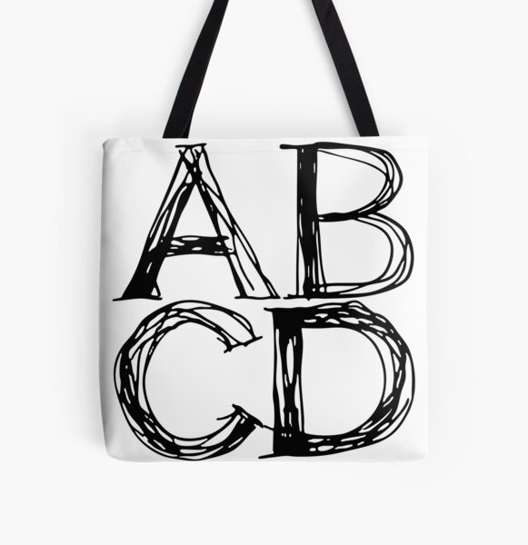 DOODLE PATTERN All Over Print Tote Bag