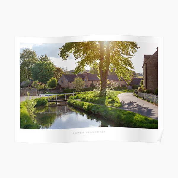 Lower Slaughter Poster