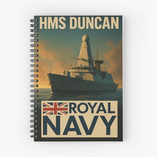 Item preview, HMS Duncan designed and sold by Airpower Art.