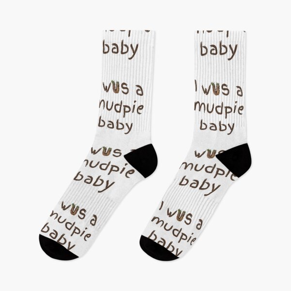 Item preview, I was a mudpie baby, playing in the mud designed and sold by EveryDayDabble.