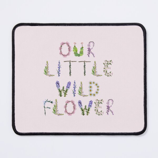 Item preview, Our Little Wildflower Nature Aesthetic with real flowers  designed and sold by EveryDayDabble.