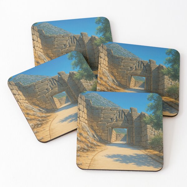 Item preview, The Lion Gate of Mycenae designed and sold by KAI-Studio.