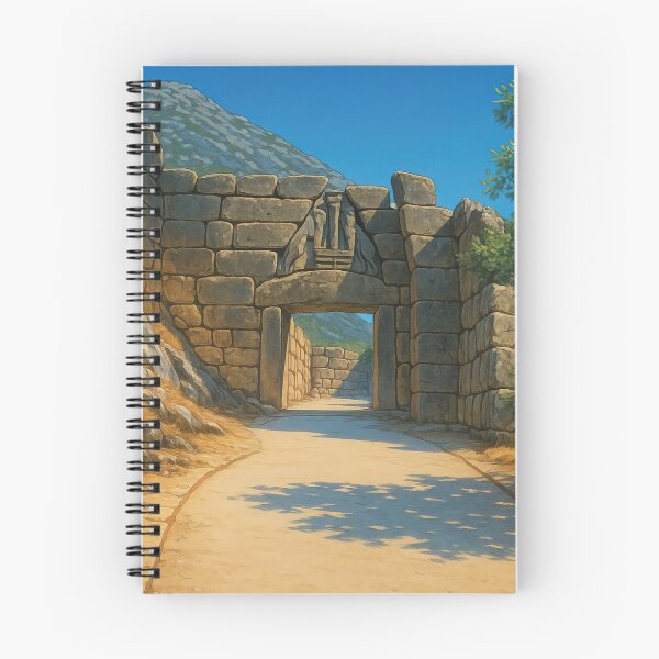 Item preview, The Lion Gate of Mycenae designed and sold by KAI-Studio.