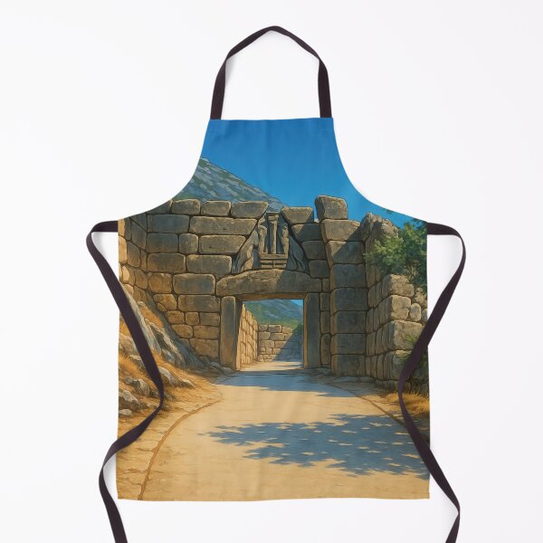 Item preview, The Lion Gate of Mycenae designed and sold by KAI-Studio.