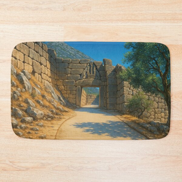 Item preview, The Lion Gate of Mycenae designed and sold by KAI-Studio.