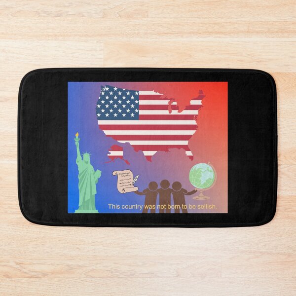 Item preview, This Country Was Not Born to be Selfish designed and sold by EJVisuals.