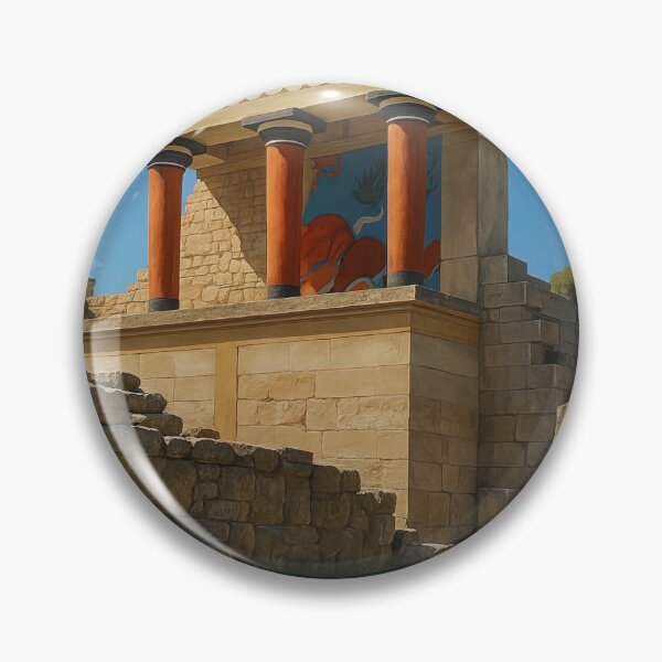 Item preview, The Knossos Palace in Crete designed and sold by KAI-Studio.