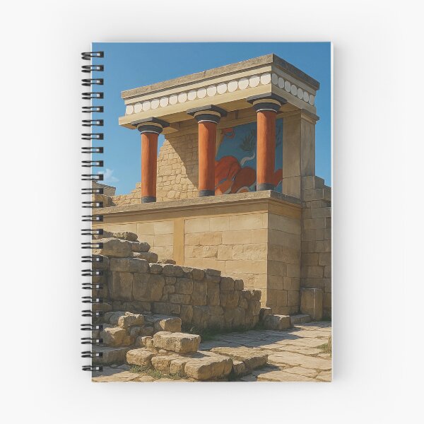 Item preview, The Knossos Palace in Crete designed and sold by KAI-Studio.