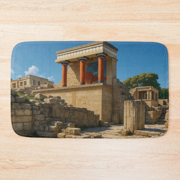 Item preview, The Knossos Palace in Crete designed and sold by KAI-Studio.