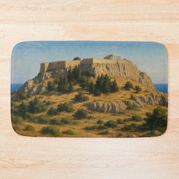 Item preview, The Lindos Acropolis designed and sold by KAI-Studio.