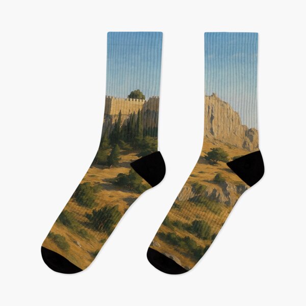 Item preview, The Lindos Acropolis designed and sold by KAI-Studio.