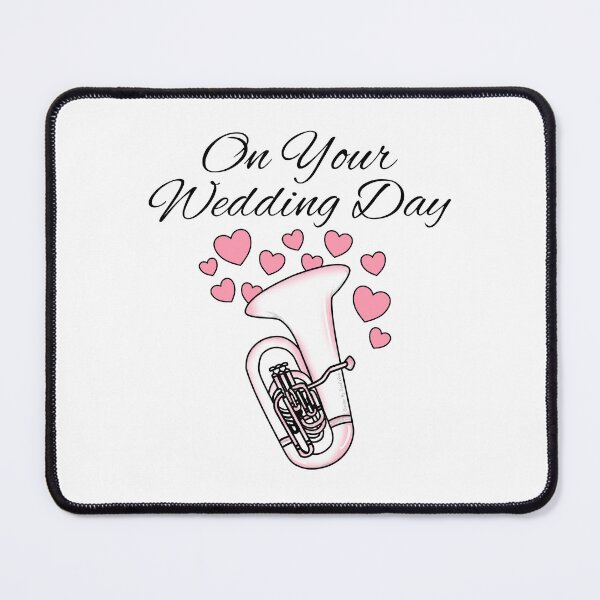 Item preview, On Your Wedding Day, Tuba Player Brass Musician designed and sold by doodlerob.