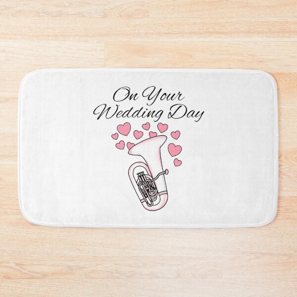 Item preview, On Your Wedding Day, Tuba Player Brass Musician designed and sold by doodlerob.