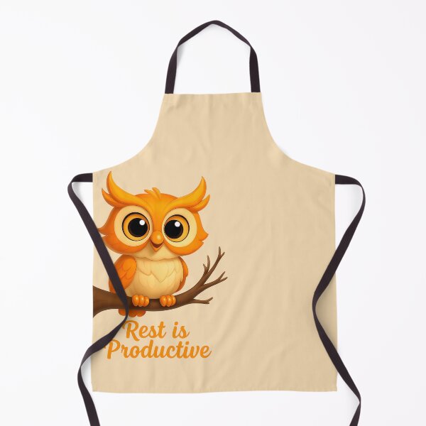Item preview, Rest Is Productive Design - Cute Owl designed and sold by PrintandJoy.