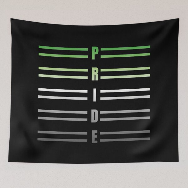 Item preview, Pride with Horizontal Lines Graphic, Aromantic pride flag graphic, Rainbow Graphic, LGBTQ,  Pride Party, Pride Parade, Unisex Design, Subtle  LGBTQ,  designed and sold by PrideBeProud.