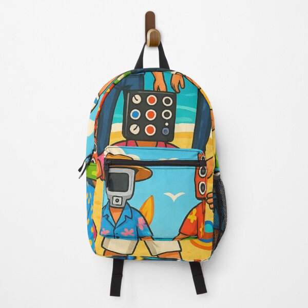 Item preview, Colorful Skibidi Toilet Camera Men Team Cartoon Summer designed and sold by Cartoonaty.