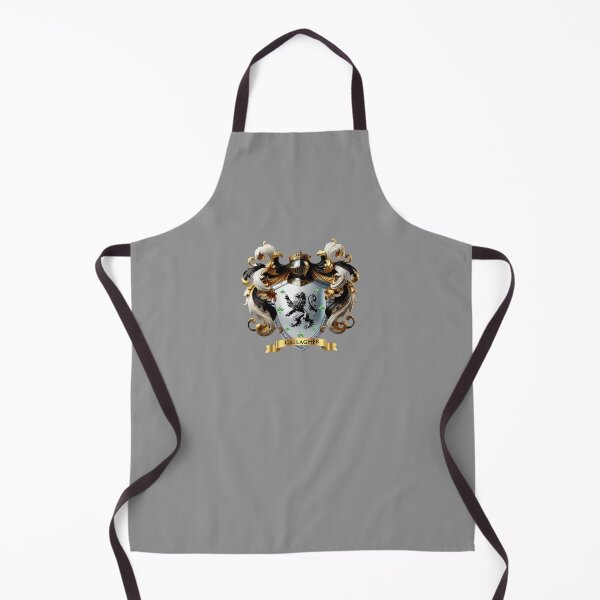 Item preview, Gallagher Family Crest – Irish Silver Shield with Black Lion designed and sold by Highlandkings.