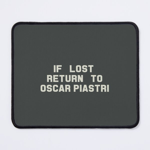 Item preview, If Lost Return to Oscar Piastri Tee designed and sold by 2000sbabyangel.