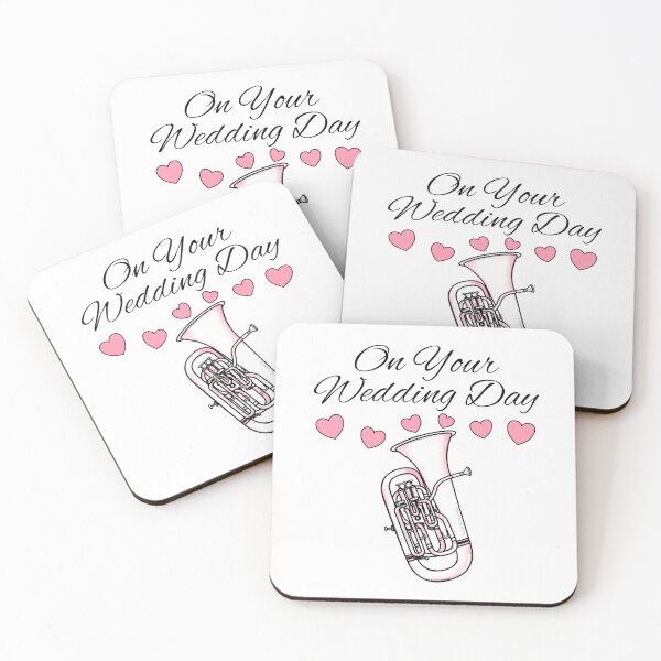 Item preview, On Your Wedding Day, Euphonium Player Brass Musician designed and sold by doodlerob.