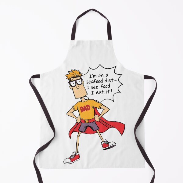 Item preview, Superdad Saves the Day – One Joke at a Time! designed and sold by Valentina-ty.