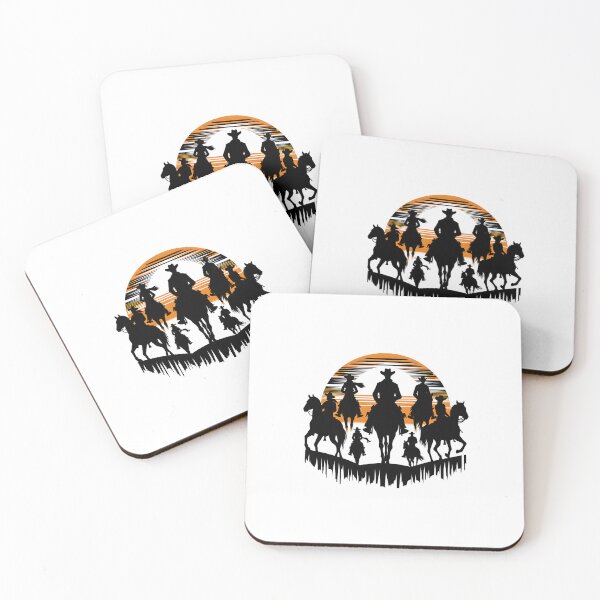 Item preview, Cowboy Sunset Silhouette T-Shirt designed and sold by Route and Render.