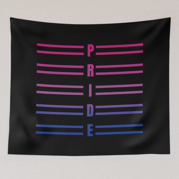 Item preview, Pride with Horizontal Lines Graphic, Bisexual pride flag graphic, Rainbow Graphic, LGBTQ,  Pride Party, Pride Parade, Unisex Design, Subtle  LGBTQ,  designed and sold by PrideBeProud.