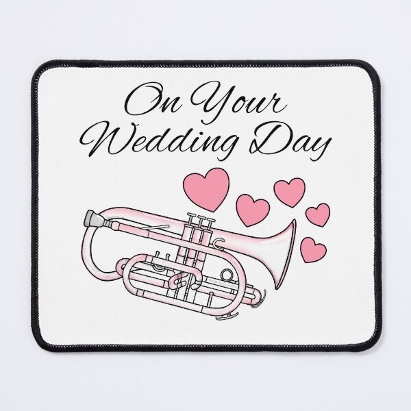 Item preview, On Your Wedding Day, Cornet Player Brass Musician designed and sold by doodlerob.