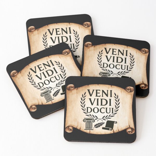 Item preview, Veni Vidi Docui – Funny Latin Teacher designed and sold by PeteLawliiet.