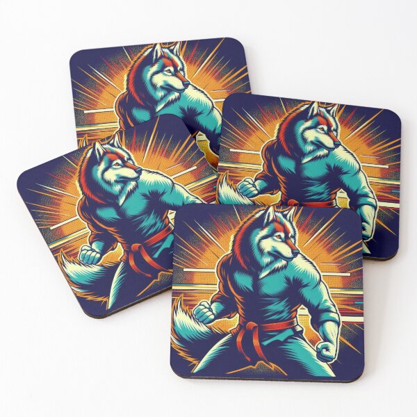 Item preview,  Sports kung fu wolf ,karate wolf,Sports,funny sports ,karate sport,combat sport designed and sold by Expressions-Sel.